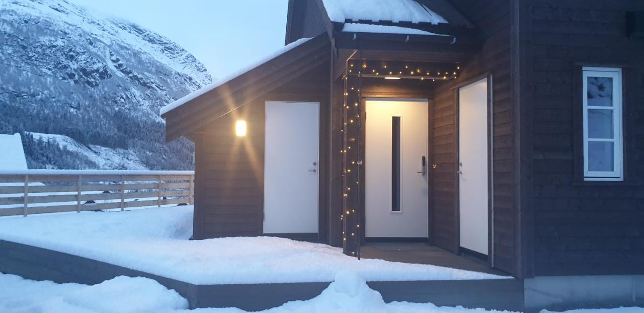 New And Exclusive Cottage In Voss With A Great View Skulestadmo Dış mekan fotoğraf