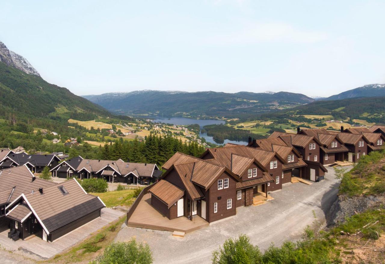 New And Exclusive Cottage In Voss With A Great View Skulestadmo Dış mekan fotoğraf