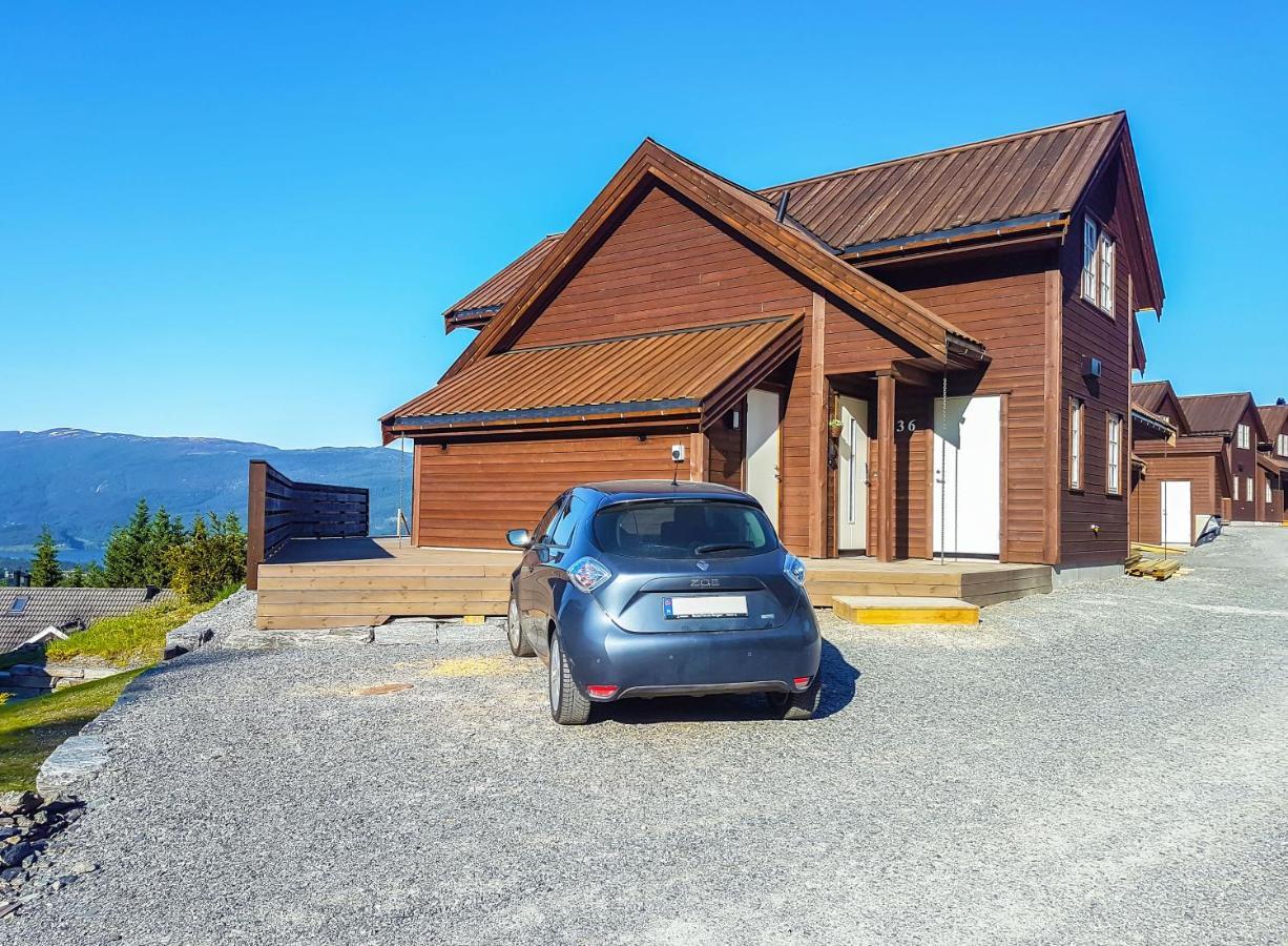 New And Exclusive Cottage In Voss With A Great View Skulestadmo Dış mekan fotoğraf